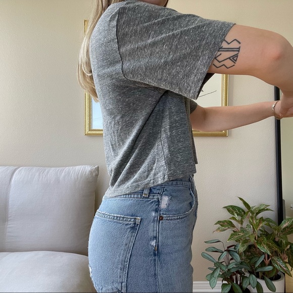 Killin it crop grey T-shirt - Picture 3 of 12